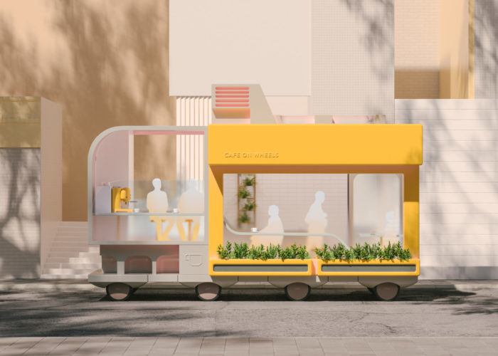 Non solo guida autonoma: il progetto Playful immagina gli Spaces on Wheels