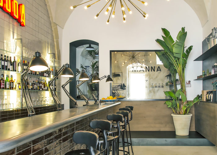 Mix di gusto e design nel ristorante Manna a Noto