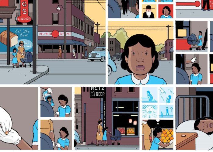 L’arte di “costruire storie” nei graphic novel di Chris Ware. Ritratti di persone, edifici e città a partire dai dettagli