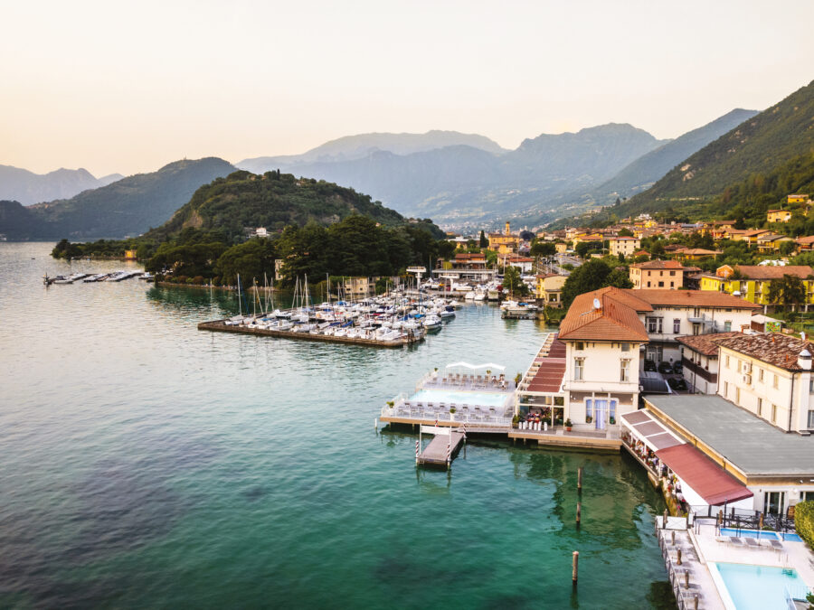 Sul Lago d’Iseo il ristorante che unisce il Mediterraneo alla tradizione